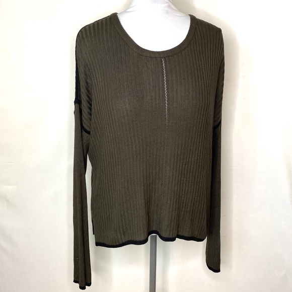 Anthropologie John + Jenn Sweater Tunic L - Picture 6 of 12